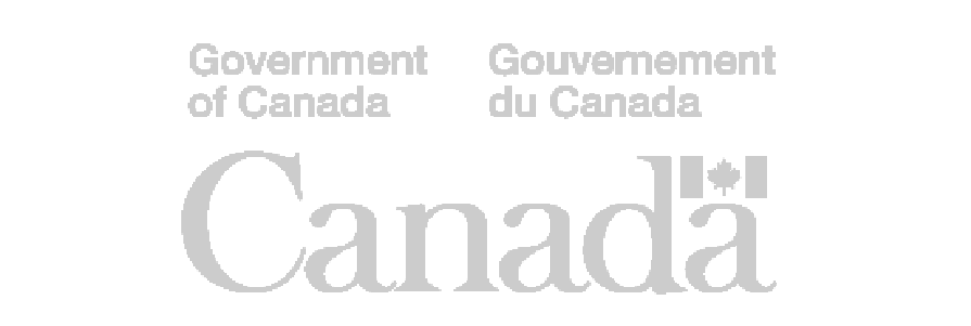 grey logo of the gouvernment of canada